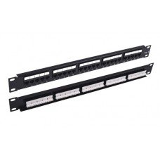 Патч-панель телефонная 19" (1U), 25 портов RJ-11 (6P4C), 110 IDC, APC610097